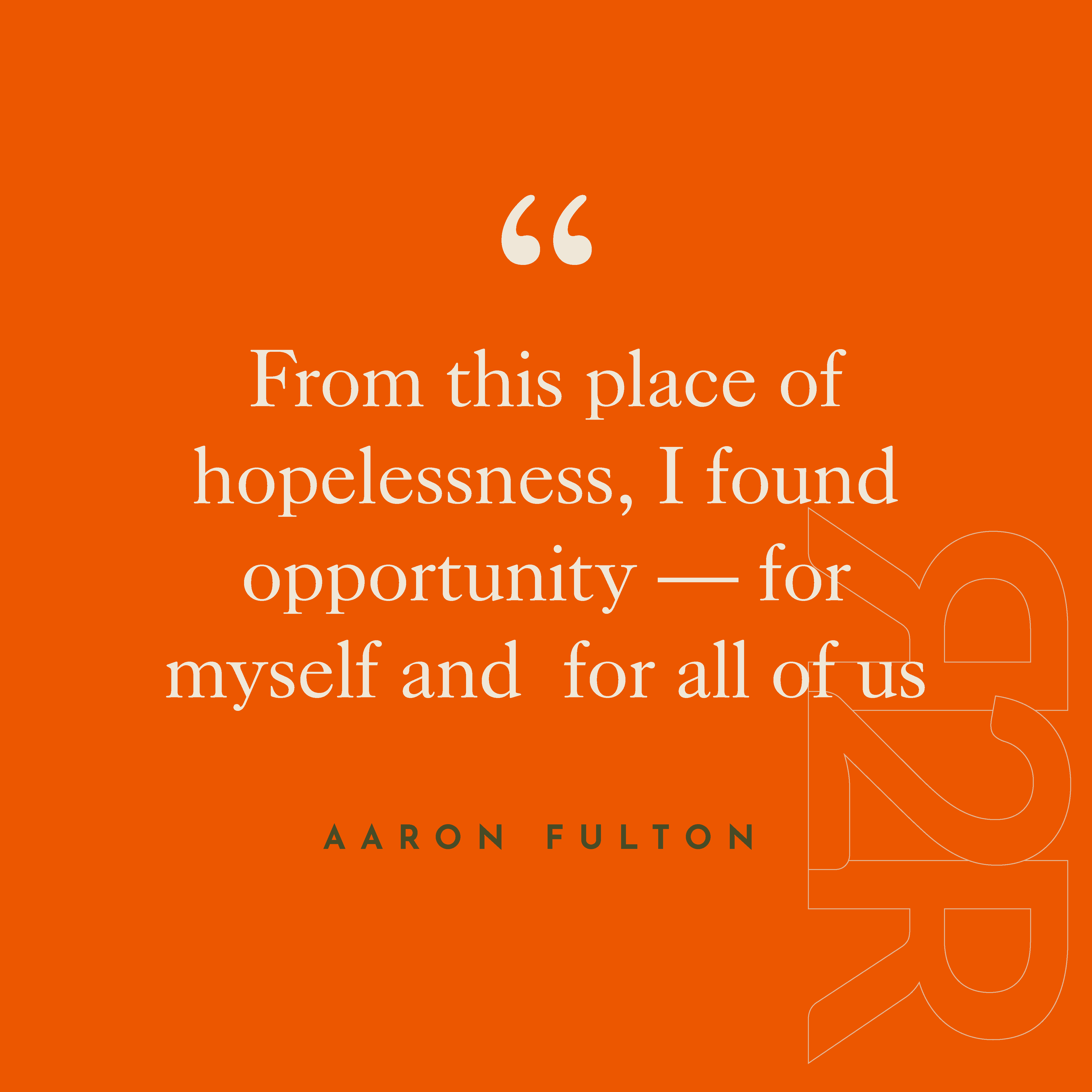 A Day in the Life: Aaron Fulton